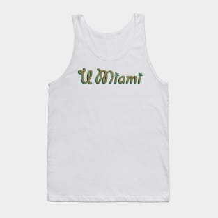 UMiami Sticker Tank Top